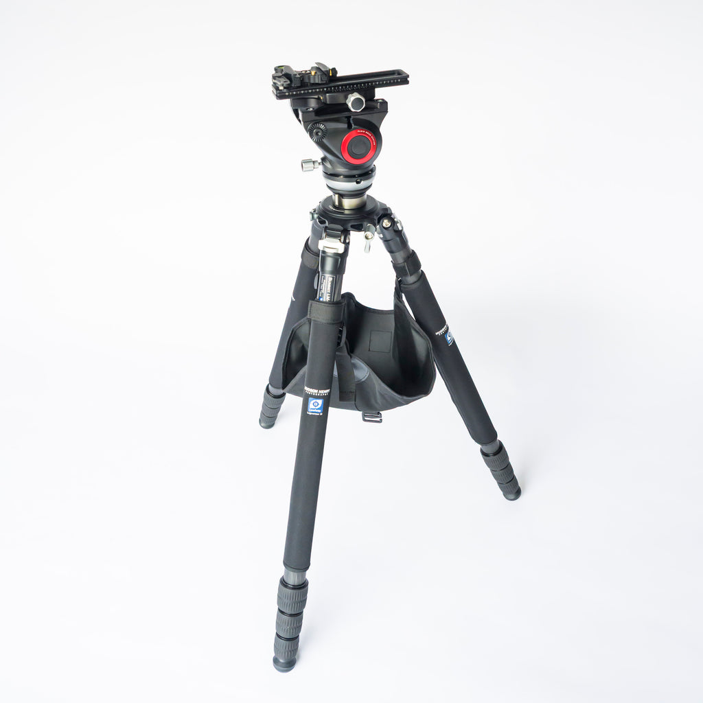 Complete Custom Build: Tall, Light Signature Fluid-Head Tripod