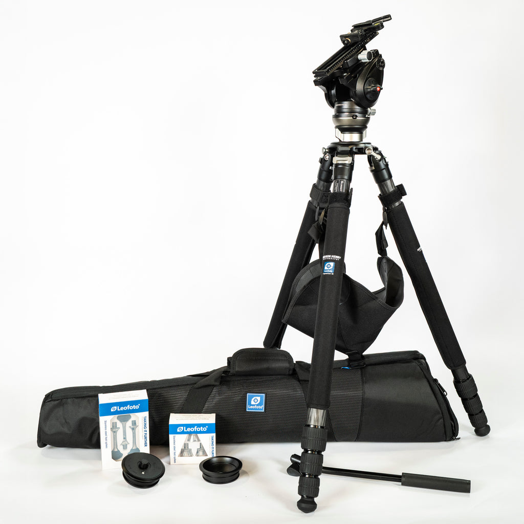 Complete Custom Build: Tall, Light Signature Fluid-Head Tripod