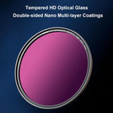 Kase Revolution Plus 49mm Magnetic ND64 6 Stop Neutral Density Filter & Adapter