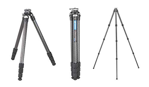 LS-284CEX Ranger Series Carbon Fiber Tripod with Built-in Leveling