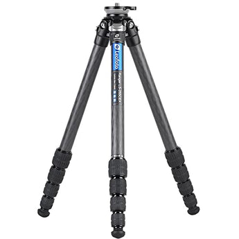 LS-255CEX Ranger Series Carbon Fiber Tripod with Built-in Leveling Base (Featherweight)