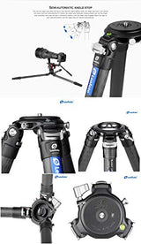 LM-324CL Summit Series Systematic 75mm Bowl Carbon Fiber Tripod (Tall, Light)