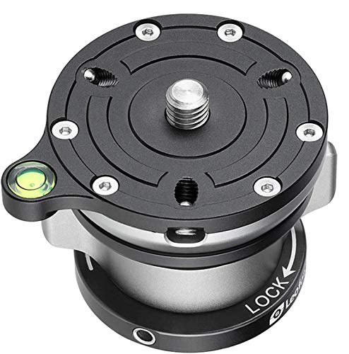 LB-75 75mm Leveling Base for Standard Tripods (Plate & Stud)