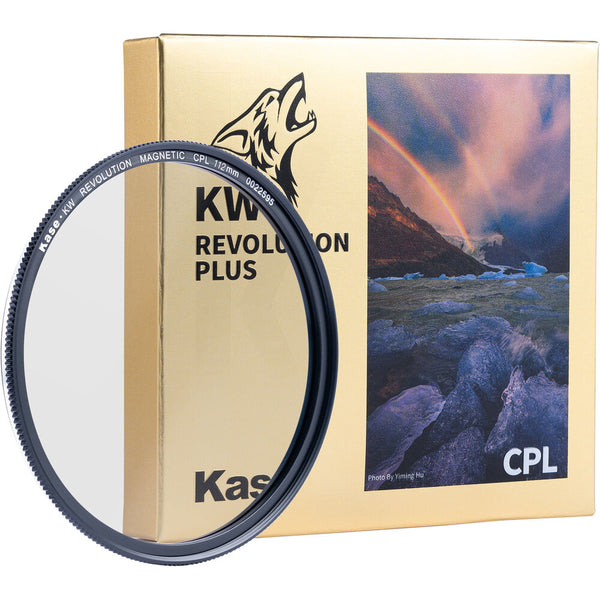 Kase Revolution Plus Magnetic CPL Polarizing Filter & Adapter (49-112mm)
