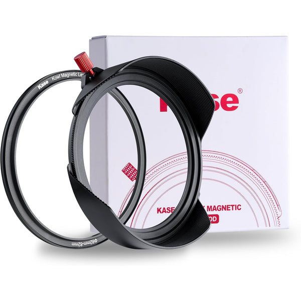 Kase Kowl Metal Lens Hood for Revolution 82mm Magnetic Filters (Hood + 82mm Adapter)