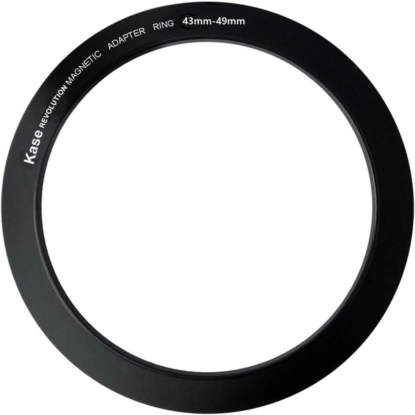 49mm Step-up Adapter Rings for 49mm Kase Revolution Magnetic Filters (43-46mm lenses)