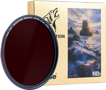 Kase Revolution Plus 95mm Magnetic ND1000 10 Stop Neutral Density Filter & Adapter