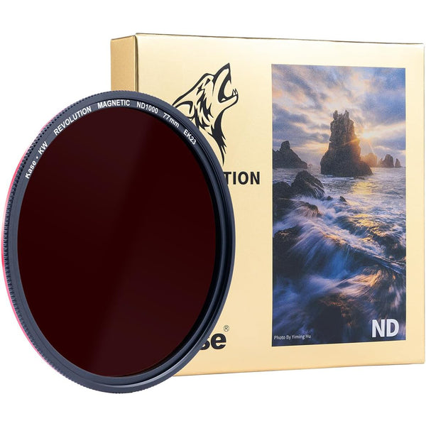 Kase Revolution Plus Magnetic ND1000 10 Stop Neutral Density Filter (49-112mm)