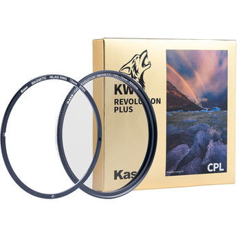 Kase Revolution Plus 95mm Magnetic CPL Polarizing Filter & Adapter