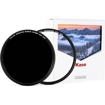 Kase Revolution Magnetic ND100,000 16.5 Stop Eclipse Neutral Density Filter (49-112mm)