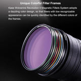 Kase Revolution Plus Magnetic Mega Filter Kit: 3, 6, & 10 Stop ND, UV, CPL & Night (49-112mm)