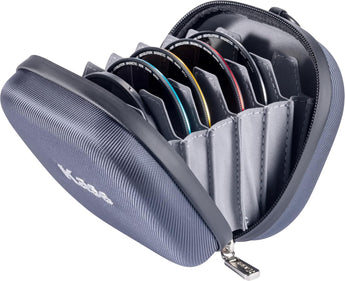 Kase Plus Small 8 Pocket 49mm Filter Case (58mm or less)
