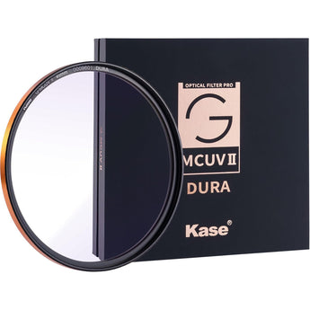 Kase Dura UV Optical Glass G-MCUV II Filters. The Finest Protective UV Filters On the Market (Select Size 49-95mm)