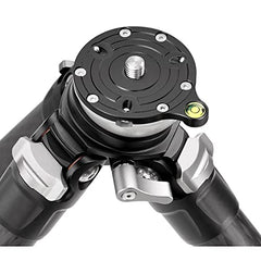 LS-255CEX Ranger Series Carbon Fiber Tripod with Built-in Leveling
